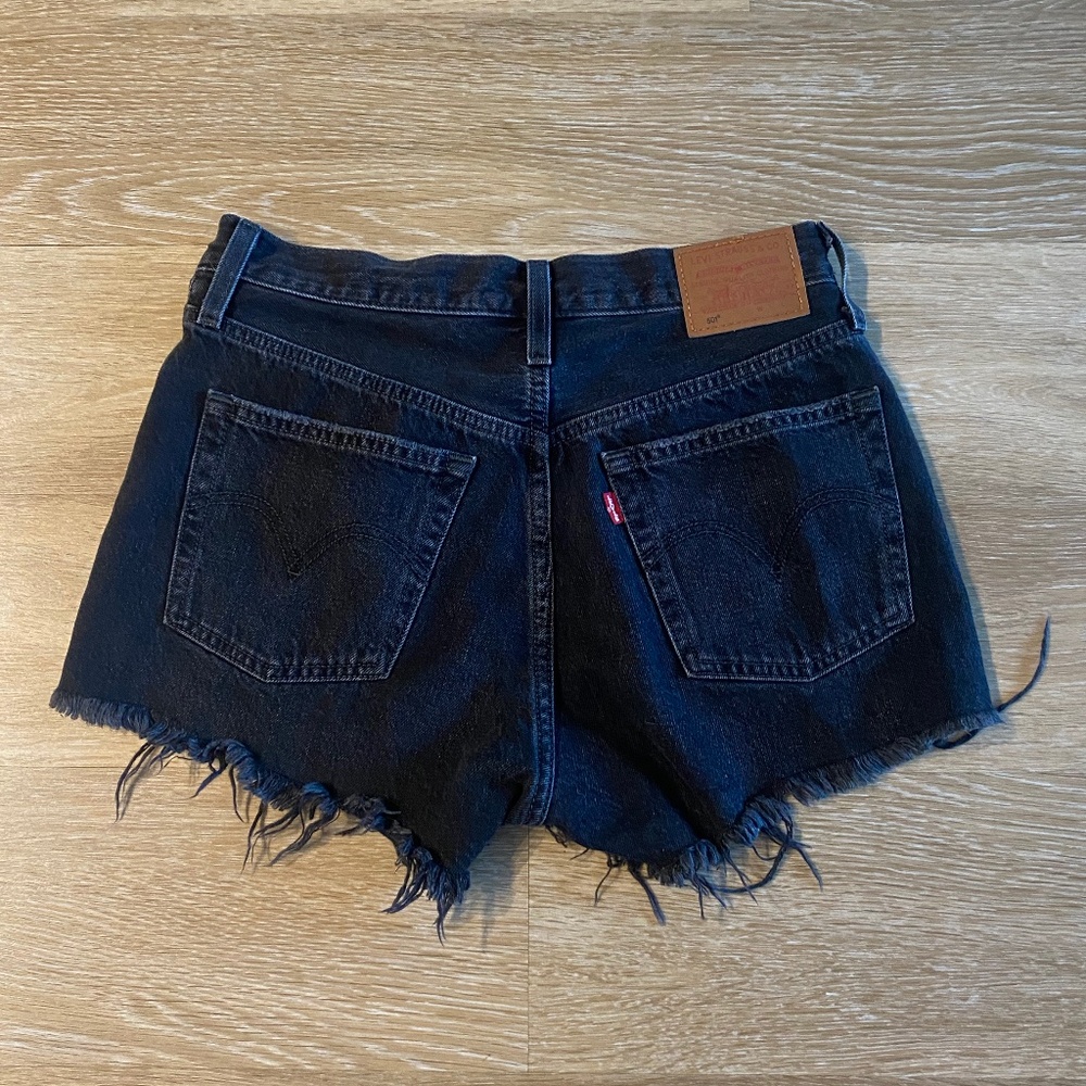 Levi's 501 denim short - black